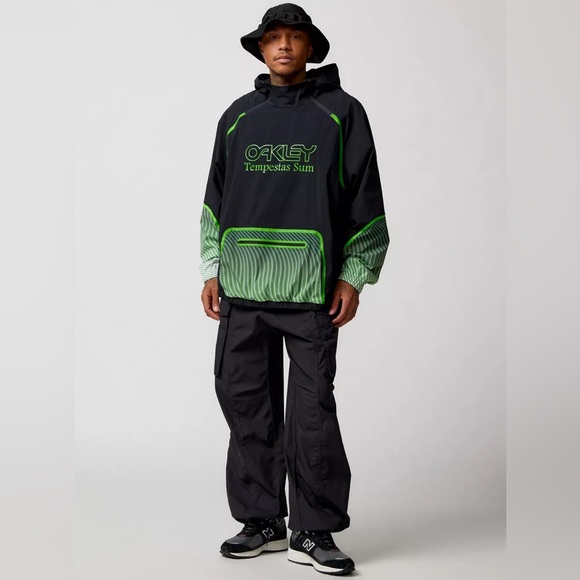 NWT $160 Oakley Tempestas Sum Anorak Jacket Pullover Jacket - Picture 4 of 4